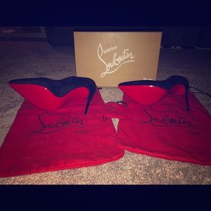 Christian Louboutin suede pigalle follies 8 1/2